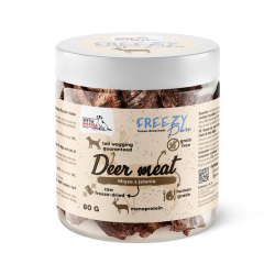 Syta Micha FREEZY Pure liofilizowane mięso z jelenia 80g – przysmak dla psa