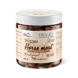 Syta Micha FREEZY Pure liofilizowane mięso z konia 80g – przysmak dla psa