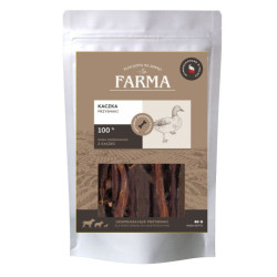 Farma Pies duck strips 80 g – natural dog treat
