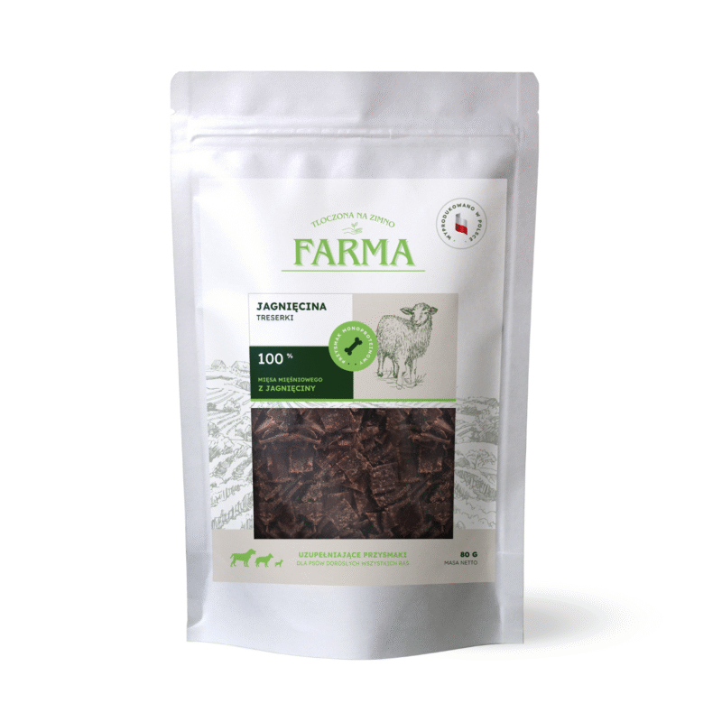 Farma Pies lamb trainers 80 g – natural dog training treats