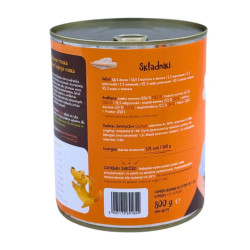 Mr.Bro Dorsz z marchewką 800 g – karma mokra dla psa