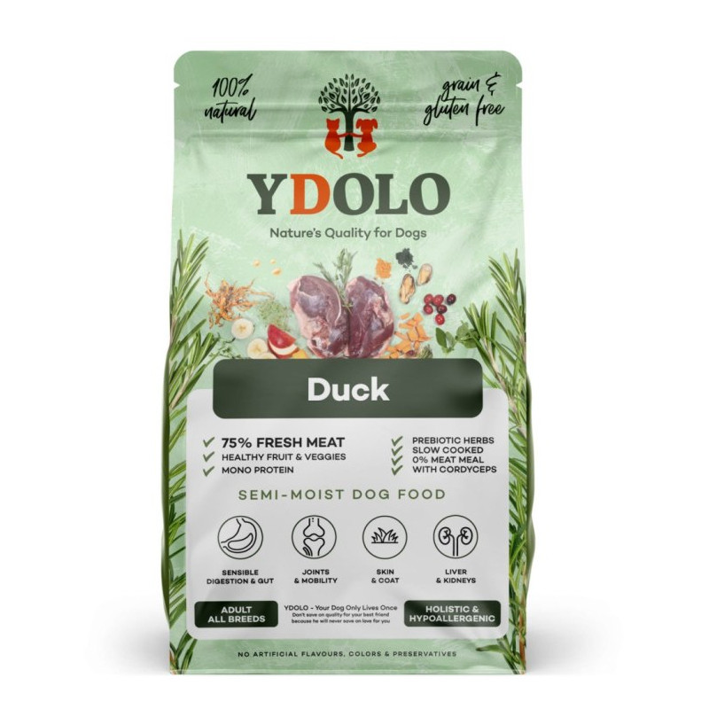 YDOLO Duck 2,5 kg – półwilgotna karma dla psa z kaczką