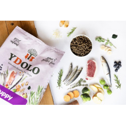 YDOLO Puppy 10 kg – półwilgotna karma sucha dla szczeniąt z Iberico i rybami