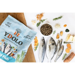 YDOLO Wild Fish 10 kg – semi-moist dry dog food with marine fish