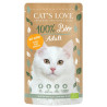 CAT'S LOVE Bio Chicken 100 g – karma mokra dla kota z ekologicznym kurczakiem