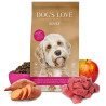DOG'S LOVE Pferd 2 kg – dry dog food with horse meat, sweet potatoes and apples