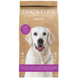 DOG'S LOVE Lamm 2 kg – dry dog food with lamb, sweet potatoes and apples