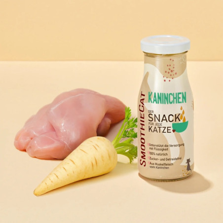 SMOOTHIE CAT Kaninchen 150 g – karma mokra smoothie dla kota z królikiem