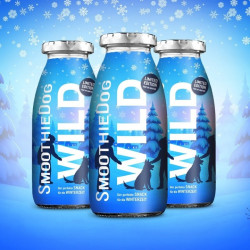 Smoothie Dog Winter Wild 250 ml – wet dog food smoothie with game meat