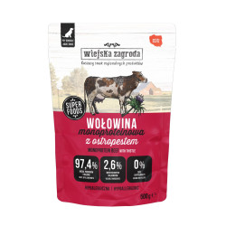 Wet Dog Food Wiejska Zagroda Mono Protein Beef 500g
