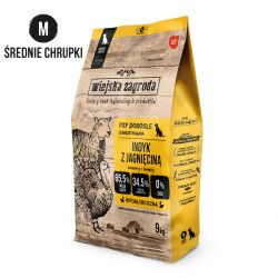 Dry Dog Food Wiejska Zagroda Turkey with Lamb Kibble M 9kg