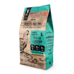 Dry Cat Food Wiejska Zagroda Chicken with Salmon 1.6kg