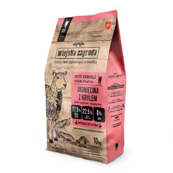 Karma sucha dla kota Wiejska Zagroda Jagnięcina z krylem 10kg