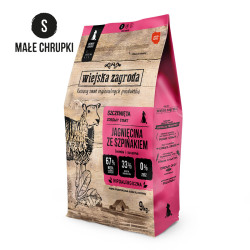 Dry Dog Food Wiejska Zagroda Lamb with Spinach Kibble S 9kg