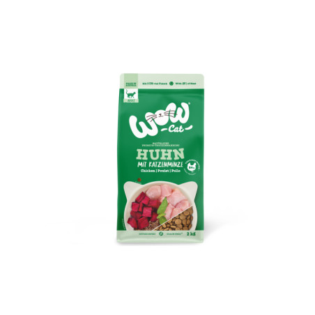 WOW CAT Huhn – karma z kurczaka dla dorosłych kotów 2kg