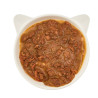 Karma mokra dla kota WOW CAT Rind in sauce – kawałki wołowiny w sosie 85g