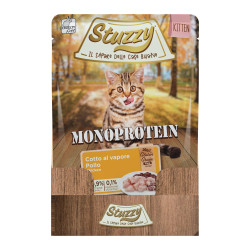 Karma mokra dla kota Stuzzy Monoprotein świeży kurczak dla kociąt 85g