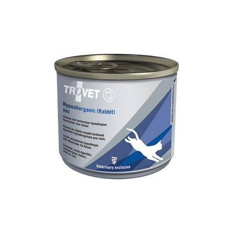 Wet Cat Food TROVET RRD Hypoallergenic Rabbit 200g