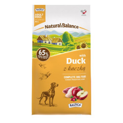 Karma sucha dla psa BALTICA Natural  Balance z kaczką M/L 9kg