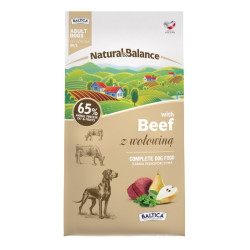 Karma sucha dla psa BALTICA Natural  Balance z wołowiną M/L 9kg