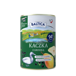 Wet Dog Food BALTICA Flavours of Regions Duck with Pear 400g
