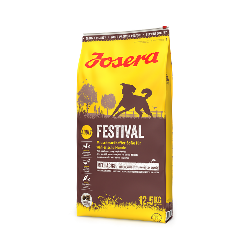 Dry Dog Food JOSERA Festival Adult Fish 12.5kg