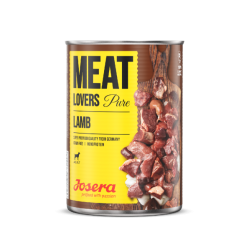 Wet Dog Food JOSERA Meat Lovers Pure Lamb 400g