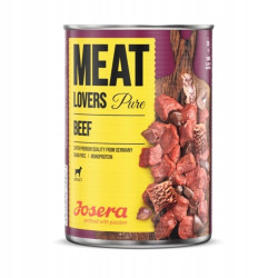 Karma mokra dla psa JOSERA Meat Lovers Pure Wołowina 800g