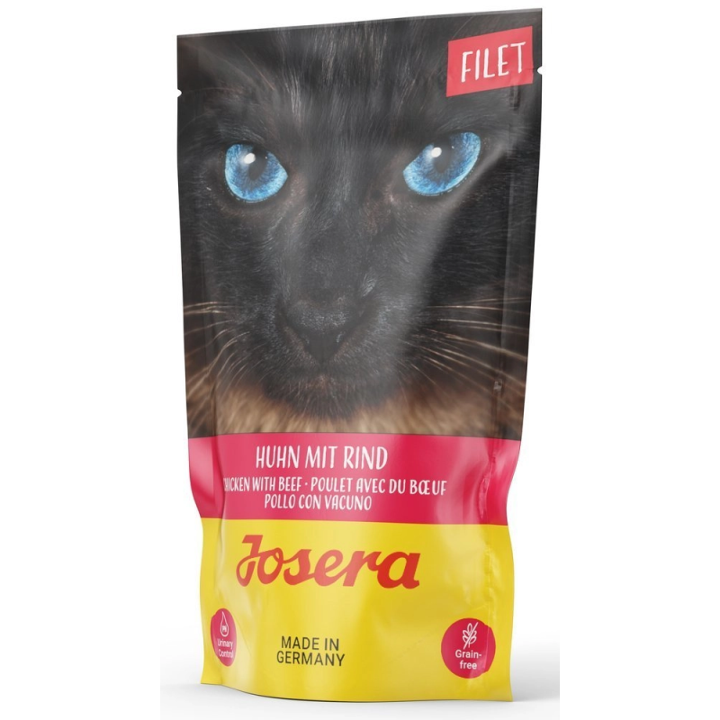 Karma mokra dla kota JOSERA Filet kurczak z wołowiną saszetka 70g