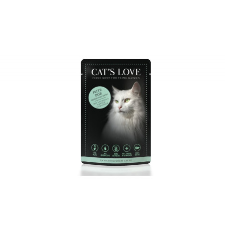 Karma mokra dla kota CAT'S LOVE Pate Indyk w naturalnej galaretce 85g