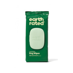 Dog Accessories EARTH RATED Unscented Wipes 100 pcs