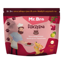 Karma sucha dla psa Mr.Bro Hipoalergiczna Dziczyzna 2 kg – dla psów dorosłych wrażliwych