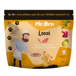 Dry dog food Mr.Bro Hypoallergenic Salmon 2 kg – for sensitive adult dogs