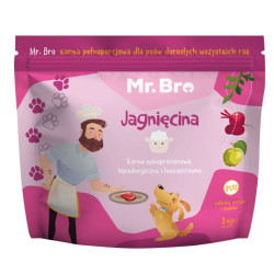 Karma sucha dla psa Mr.Bro Monoproteinowa Jagnięcina 2 kg – dla psów dorosłych