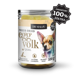 Dog  Cat Treats Freeze-Dried Quail Egg Yolk 100g