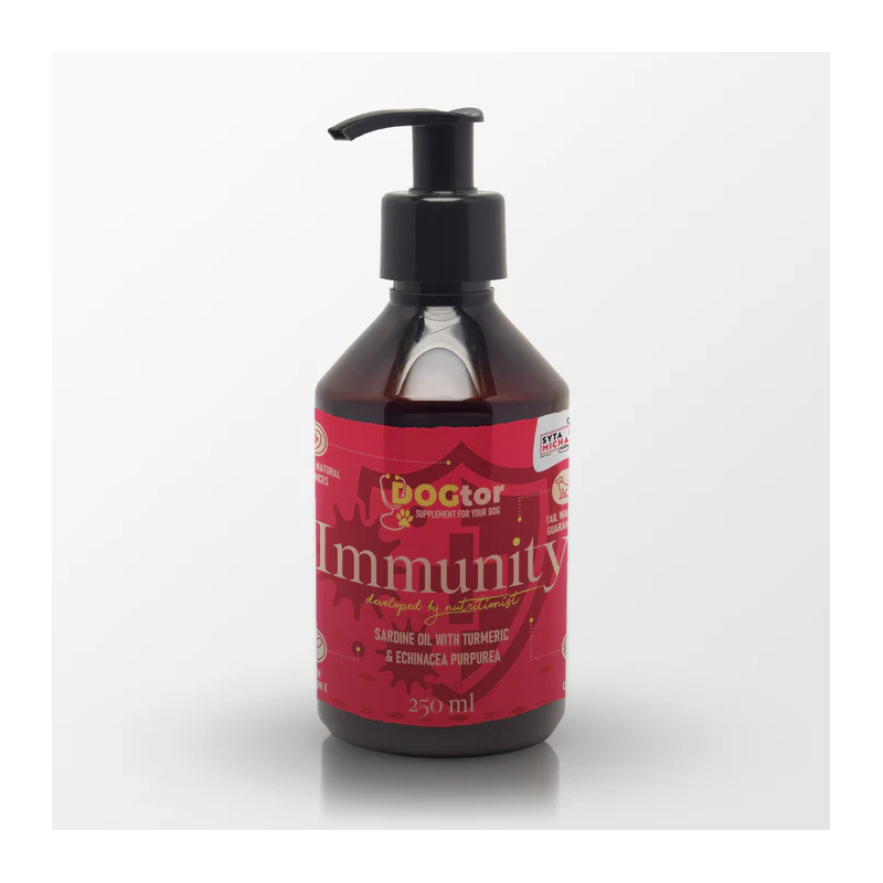 Syta Micha Immunity Oil 250 ml – Natural Immune Support for Dogs | PupilowaKraina.pl