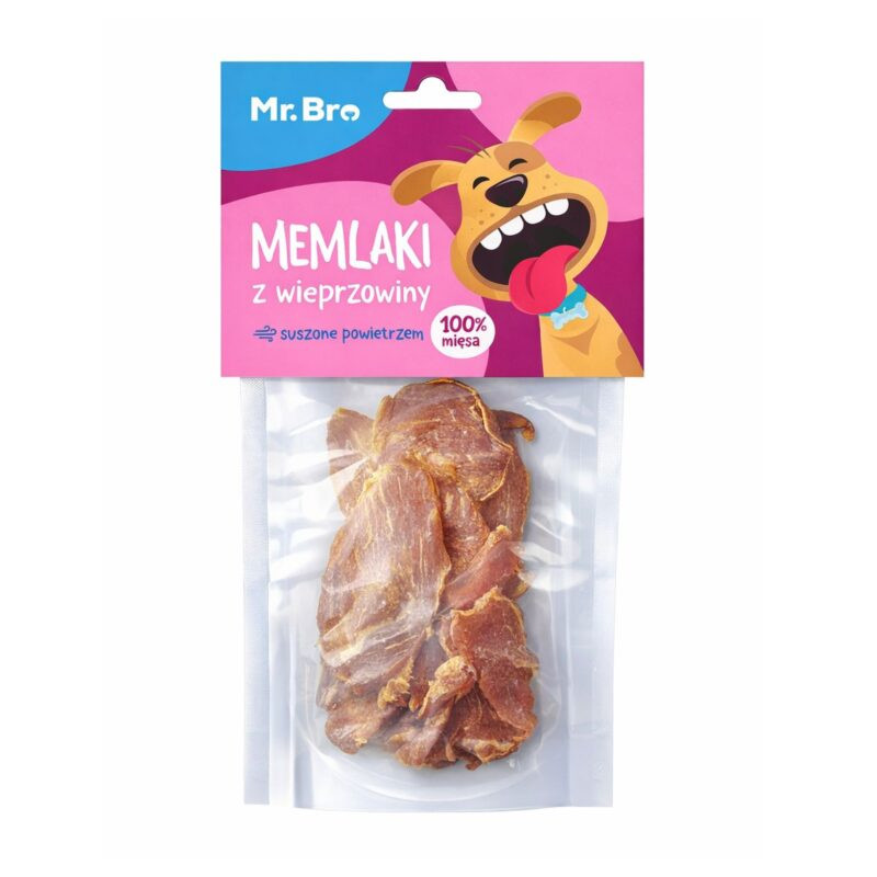 Mr.Bro Memlaki z wieprzowiną 150 g – przysmaki dla psa | PupilowaKraina.pl
