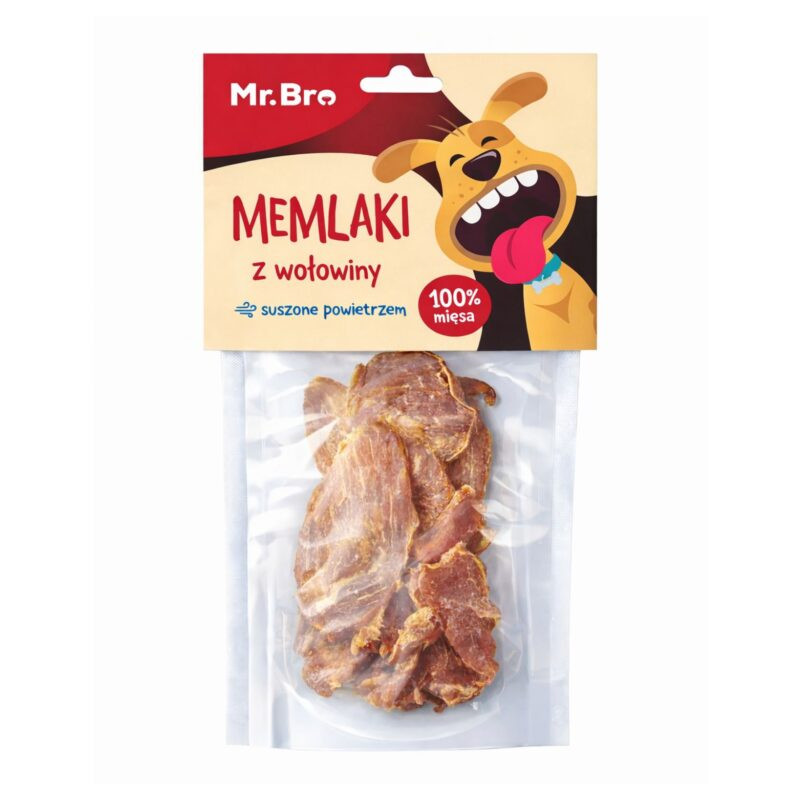 Mr.Bro Memlaki z wołowiny 150 g – przysmaki dla psa | PupilowaKraina.pl