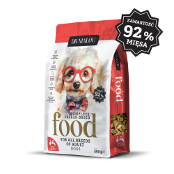 Dr Malou Duck with Rabbit 1000 g – Freeze-Dried Complete Dog Food | PupilowaKraina.pl