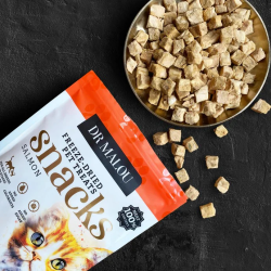 Cat Treats Meat Cubes 100% Freeze-Dried Salmon 50g