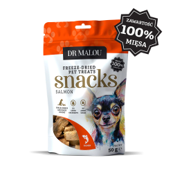 Dog Treats Meat Cubes 100% Freeze-Dried Salmon 50g