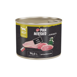 Karma mokra dla kota Pan Mięsko Indyk z gęsią (dorosły) 200g