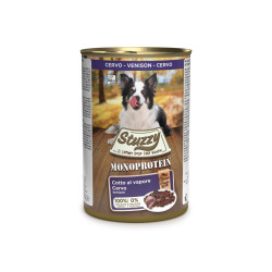 Karma mokra dla psa Stuzzy Monoprotein świeża dziczyzna pasztet 400g puszka