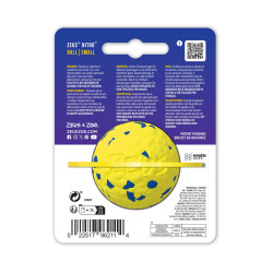 Zeus Nitro Dog Toy Ball with Rubber Core S 5 cm