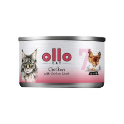 Ollo Wet Cat Food Chicken with Chicken Hearts 70g
