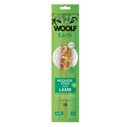Przysmak dla psa WOOLF Earth Noohide XL Stick with Lamb 85g