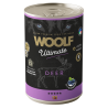 WOOLF Ultimate Wet Dog Food Can Deer  Blueberries 400g