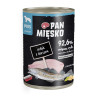 Karma mokra dla psa Pan Mięsko Indyk z dorszem (dorosły) 400g