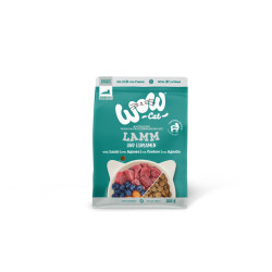Karma sucha dla kota WOW CAT Senior mit Lamm – karma z jagnięciną dla starszych kotów 325g