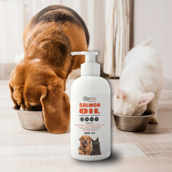Gaczoo Salmon Oil Supplement for Dogs and Cats 500 ml